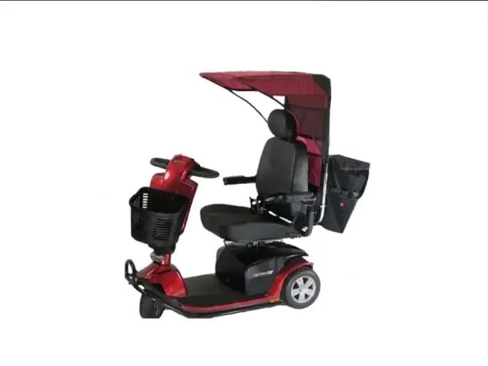 Deluxe Standard fully loaded mobility scooter with canopy